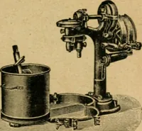 An illustration from Handbuch der Farbenfabrikation. Lehrbuch der Fabrikation, Untersuchung und Verwendung aller in der Praxis vorkommenden Körperfarben (1922)