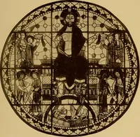 An illustration from Handbuch der glasmalerei für forscher, sammler und kunstfreunde, wie für künstler, architekten und glasmaler (1914)