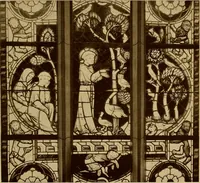 An illustration from Handbuch der glasmalerei für forscher, sammler und kunstfreunde, wie für künstler, architekten und glasmaler (1914)