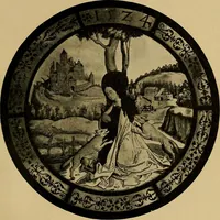 An illustration from Handbuch der glasmalerei für forscher, sammler und kunstfreunde, wie für künstler, architekten und glasmaler (1914)