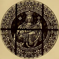 An illustration from Handbuch der glasmalerei für forscher, sammler und kunstfreunde, wie für künstler, architekten und glasmaler (1914)