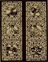 An illustration from Handbuch der glasmalerei für forscher, sammler und kunstfreunde, wie für künstler, architekten und glasmaler (1914)