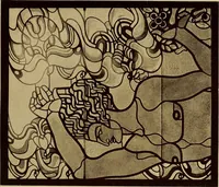 An illustration from Handbuch der glasmalerei für forscher, sammler und kunstfreunde, wie für künstler, architekten und glasmaler (1914)