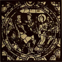 An illustration from Handbuch der glasmalerei für forscher, sammler und kunstfreunde, wie für künstler, architekten und glasmaler (1914)
