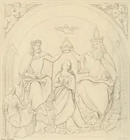 An illustration from Handbuch der kirchlichen Kunst-Archäologie des deutschen Mittelalters (1854)