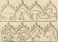 An illustration from Handbuch der kirchlichen Kunst-Archäologie des deutschen Mittelalters (1854)