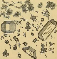 An illustration from Handbuch der klinischen Mikroskopie : mit Berücksichtigung der wichtigsten chemischen Untersuchungen am Krankenbette und der Verwendung des Mikroskopes in der gerichtlichen Medicin (1883)