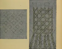 An illustration from Handbuch der Spitzenkunde, Technisches und Geschichtliches über die Näh-, Klöppel- und Maschinenspitzen (1894)