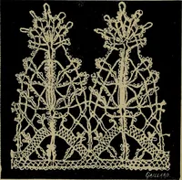 An illustration from Handbuch der Spitzenkunde, Technisches und Geschichtliches über die Näh-, Klöppel- und Maschinenspitzen (1894)