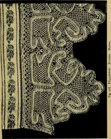 An illustration from Handbuch der Spitzenkunde, Technisches und Geschichtliches über die Näh-, Klöppel- und Maschinenspitzen (1894)