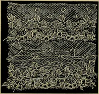 An illustration from Handbuch der Spitzenkunde, Technisches und Geschichtliches über die Näh-, Klöppel- und Maschinenspitzen (1894)