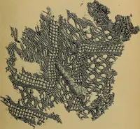 An illustration from Handbuch der Spitzenkunde, Technisches und Geschichtliches über die Näh-, Klöppel- und Maschinenspitzen (1894)