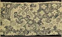 An illustration from Handbuch der Spitzenkunde, Technisches und Geschichtliches über die Näh-, Klöppel- und Maschinenspitzen (1894)