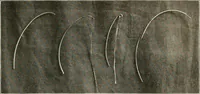 An illustration from Handicraft for girls; a tentative course in needlework, basketry, designing, paper and cardboard construction, textile fibers and fabrics and home decoration and care, designed for use in schools and homes (1910)
