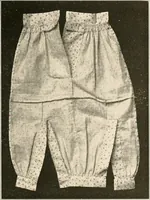 An illustration from Handicraft for girls; a tentative course in needlework, basketry, designing, paper and cardboard construction, textile fibers and fabrics and home decoration and care, designed for use in schools and homes (1910)
