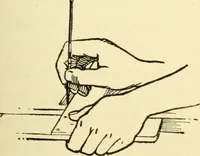 An illustration from Handicraft for handy boys; : practical plans for work and play with many ideas for earning money, (1911)