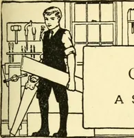 An illustration from Handicraft for handy boys; : practical plans for work and play with many ideas for earning money, (1911)