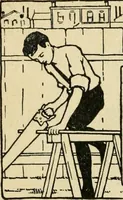 An illustration from Handicraft for handy boys; : practical plans for work and play with many ideas for earning money, (1911)