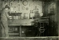 An illustration from Handicraft for handy boys; : practical plans for work and play with many ideas for earning money, (1911)