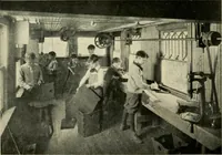 An illustration from Handicraft for handy boys; : practical plans for work and play with many ideas for earning money, (1911)