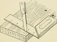 An illustration from Handicraft for handy boys; : practical plans for work and play with many ideas for earning money, (1911)