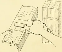 An illustration from Handicraft for handy boys; : practical plans for work and play with many ideas for earning money, (1911)