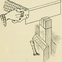 An illustration from Handicraft for handy boys; : practical plans for work and play with many ideas for earning money, (1911)