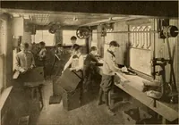An illustration from Handicraft for handy boys; practical plans for work and play, with many ideas for earning money (1911)