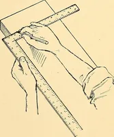An illustration from Handicraft for handy boys; practical plans for work and play, with many ideas for earning money (1911)