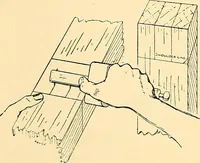 An illustration from Handicraft for handy boys; practical plans for work and play, with many ideas for earning money (1911)