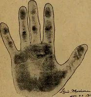 An illustration from The hand and its lines; a short treatise on palmistry .. (1902)