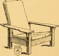 An illustration from Hand made furniture and how to make it .. (1910)