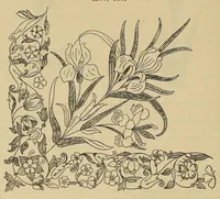 An illustration from Handwörterbuch der textilkunde aller zeiten und völker für studierende, fabrikanten, kaufleute, sammler und zeichner der gewebe, stickereien, spitzen, teppiche und dergl., sowie für schule und haus (1904)