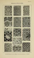 Picture 11 of 11 from Handwörterbuch der textilkunde aller zeiten und völker für studierende, fabrikanten, kaufleute, sammler und zeichner der gewebe, stickereien, spitzen, teppiche und dergl., sowie für schule und haus (1904), leaf 687