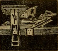An illustration from Handy notes and queries. A manual of useful information of especial importance to dealers in hardware, stoves and tinware, machinists', gas-fitters' and plumbers' materials, as well as the various workers in useful metals .. (1889)