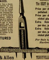 An illustration from Handy notes and queries. A manual of useful information of especial importance to dealers in hardware, stoves and tinware, machinists', gas-fitters' and plumbers' materials, as well as the various workers in useful metals .. (1889)
