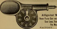 An illustration from Handy notes and queries. A manual of useful information of especial importance to dealers in hardware, stoves and tinware, machinists', gas-fitters' and plumbers' materials, as well as the various workers in useful metals .. (1889)