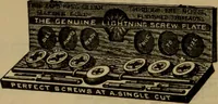 An illustration from Handy notes and queries. A manual of useful information of especial importance to dealers in hardware, stoves and tinware, machinists', gas-fitters' and plumbers' materials, as well as the various workers in useful metals .. (1889)