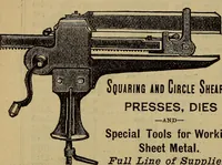 An illustration from Handy notes and queries. A manual of useful information, of especial importance to dealers in hardware, stoves and tinware, machinists', gas-fitters' and plumbers' materials, as well as the various workers in useful metals .. (1888)