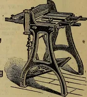 An illustration from Handy notes and queries. A manual of useful information, of especial importance to dealers in hardware, stoves and tinware, machinists', gas-fitters' and plumbers' materials, as well as the various workers in useful metals .. (1888)