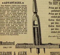 An illustration from Handy notes and queries. A manual of useful information, of especial importance to dealers in hardware, stoves and tinware, machinists', gas-fitters' and plumbers' materials, as well as the various workers in useful metals .. (1888)