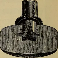 An illustration from Handy notes and queries. A manual of useful information, of especial importance to dealers in hardware, stoves and tinware, machinists', gas-fitters' and plumbers' materials, as well as the various workers in useful metals .. (1888)