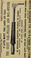 An illustration from Handy notes and queries. A manual of useful information, of especial importance to dealers in hardware, stoves and tinware, machinists', gas-fitters' and plumbers' materials, as well as the various workers in useful metals .. (1888)