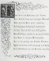 Picture 10 of 17 from Hans Holbein's initial-buchstaben mit dem todtentanz. Nach Hans Lutzelburger's original-holzschnitten im Dresdner Kabinet zum ersten mal treu copirt von Heinrich Loedel. Mit erläuternden denkversen und einer geschichtlichen abhandlung über die todtentänze von Dr. Adolf Ellisen .. (1849), leaf 39