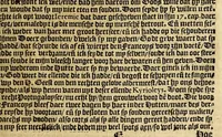 An illustration from Hans Staden van Homborgs beschrijvinghe van America, wiens inwoonders, wilt, naeckt, seer godtloos ende wreede menschen-eters zijn, hoe hy selve onder de Brasilianen langhe ghevangen gheseten heest . (1627)