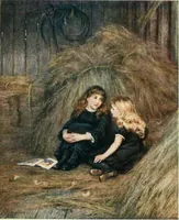 An illustration from Happy England as painted by Helen Allingham, R.W.S (1903)