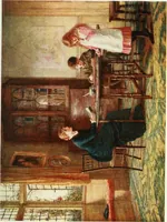 An illustration from Happy England as painted by Helen Allingham, R.W.S (1903)