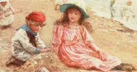 An illustration from Happy England as painted by Helen Allingham, R.W.S (1903)