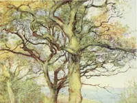 An illustration from Happy England as painted by Helen Allingham, R.W.S (1903)