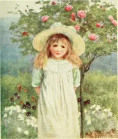 An illustration from Happy England as painted by Helen Allingham, R.W.S (1903)